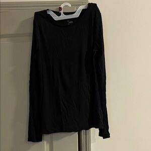 a new day Classic Black Long Sleeve Top